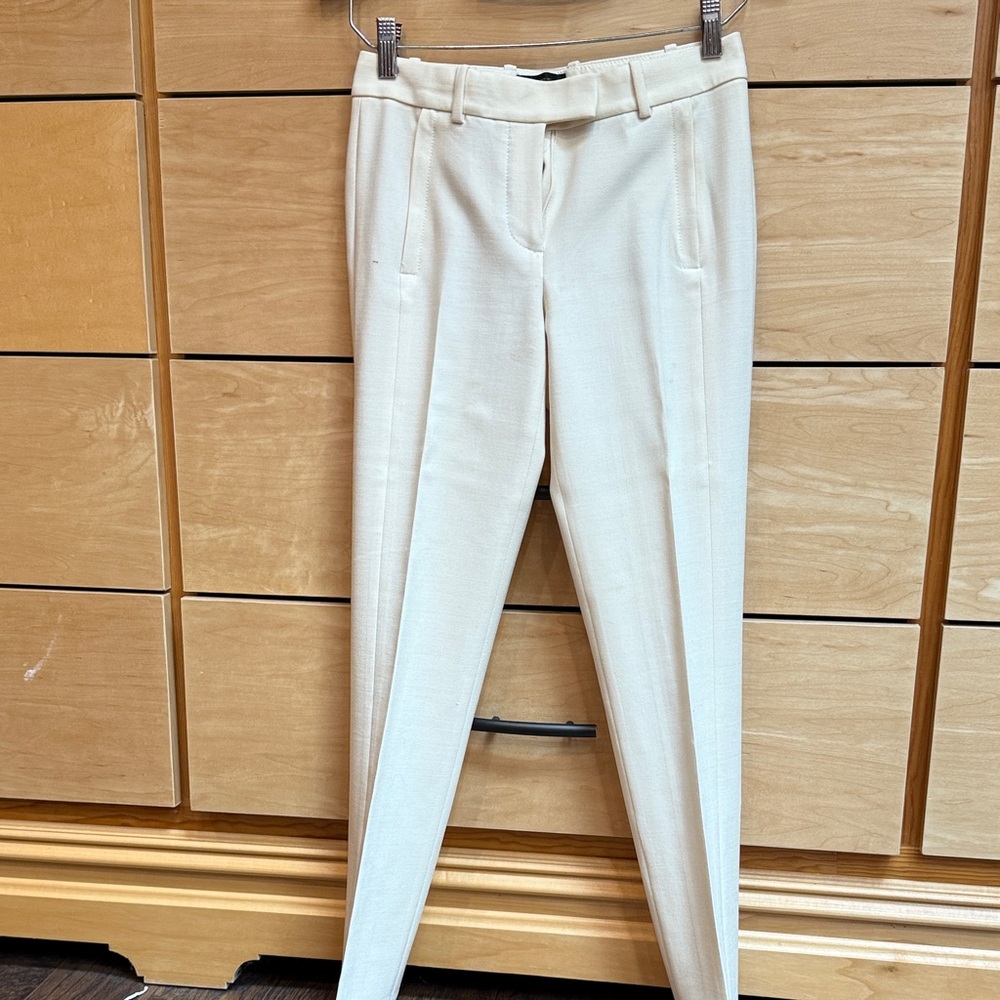 J. Crew Cream Maddie Trousers